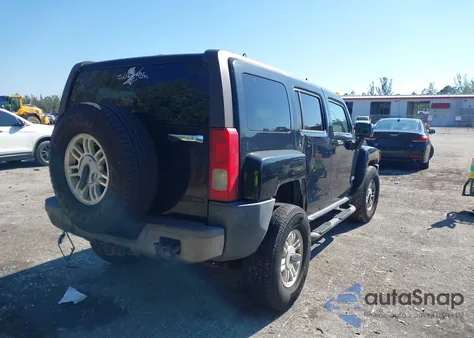 2006 Hummer H3 Suv из США, поврежденный, VIN 5GTDN136768134628